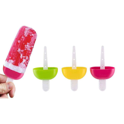 Multicolor Polypropylene Ice Mold Kulfi Maker 6Pcs