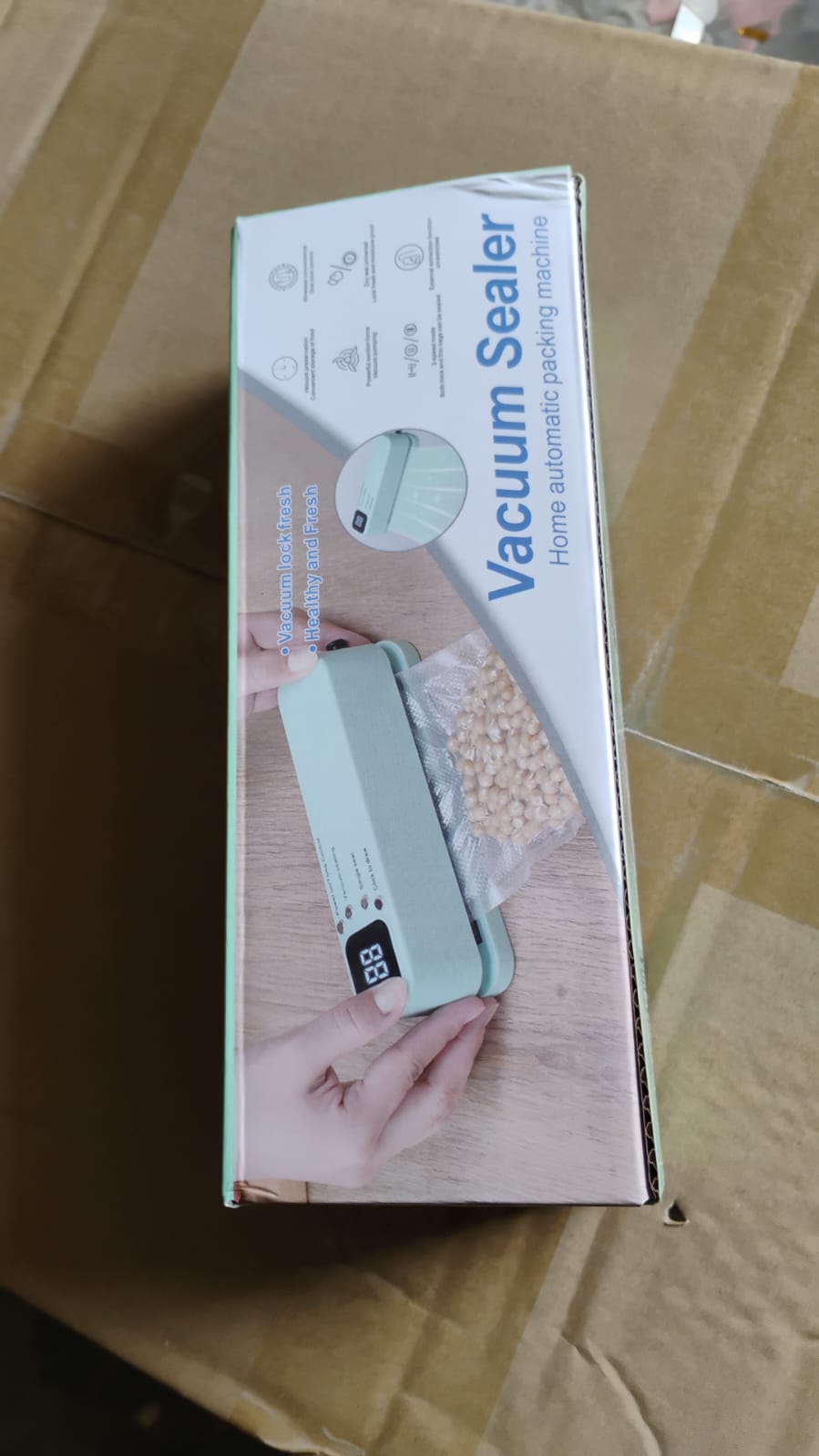 Rechargeable Electric Vacuum Sealer Machine Your Brand