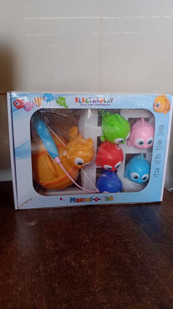 Electroplay 7-in-1 Magnetic Fishing Toy Set for Kids Your Brand