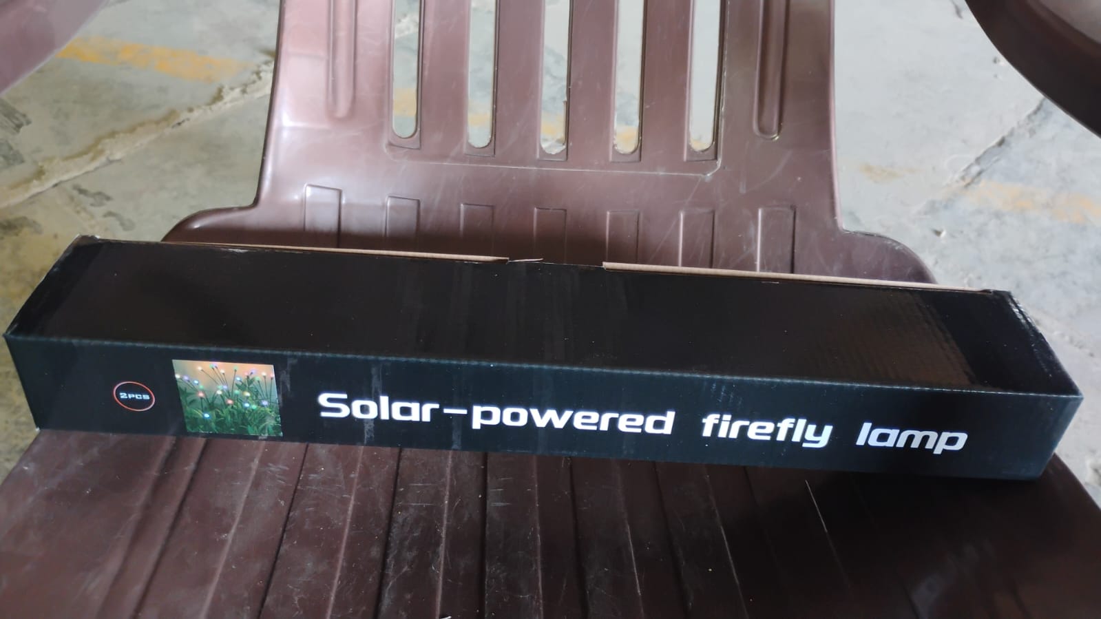 Solar Firefly Lights for Garden Decor (2 Pc, 12 LED Warm) Your Brand