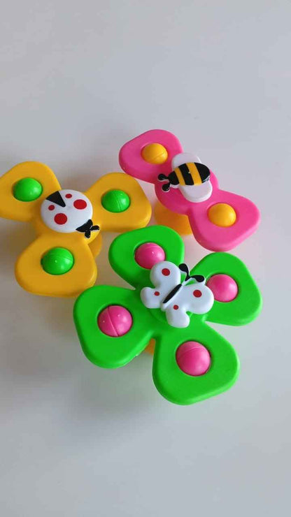 Fidget Spinner Toy Set with Lights for Kids