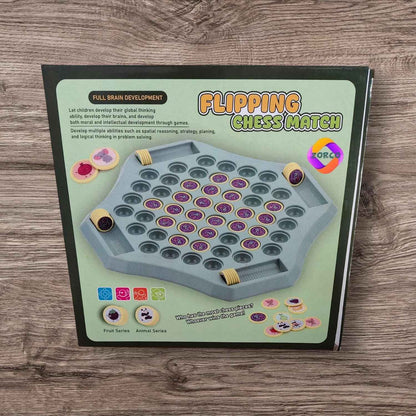Flipping Chess Match - Chess Board Game Setup