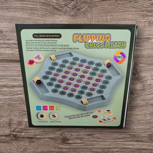 Flipping Chess Match - Chess Board Game Setup