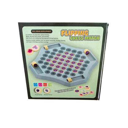 Flipping Chess Match - Chess Board Game Setup