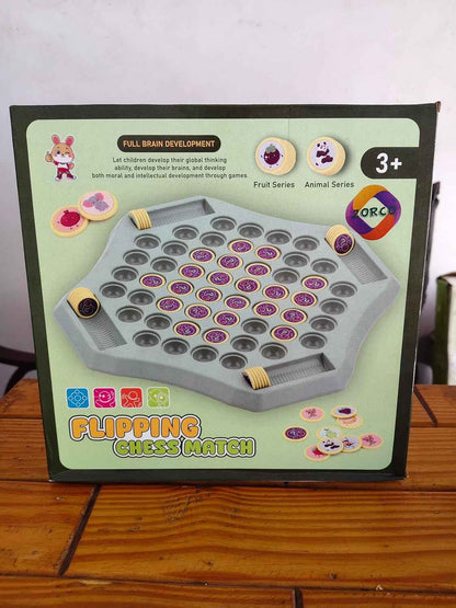 Flipping Chess Match - Chess Board Game Setup