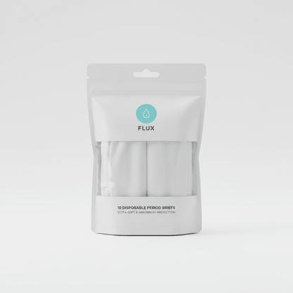 Disposable Period Panties for Women - 7 Pack Organic Cotton Blend
