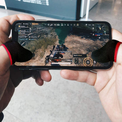 Gaming finger sleeves for mobile designed for enhanced grip and precision during gameplay