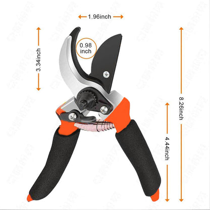 Your Brand garden shears sharp cutter with ergonomic handles for precision cutting and easy grip