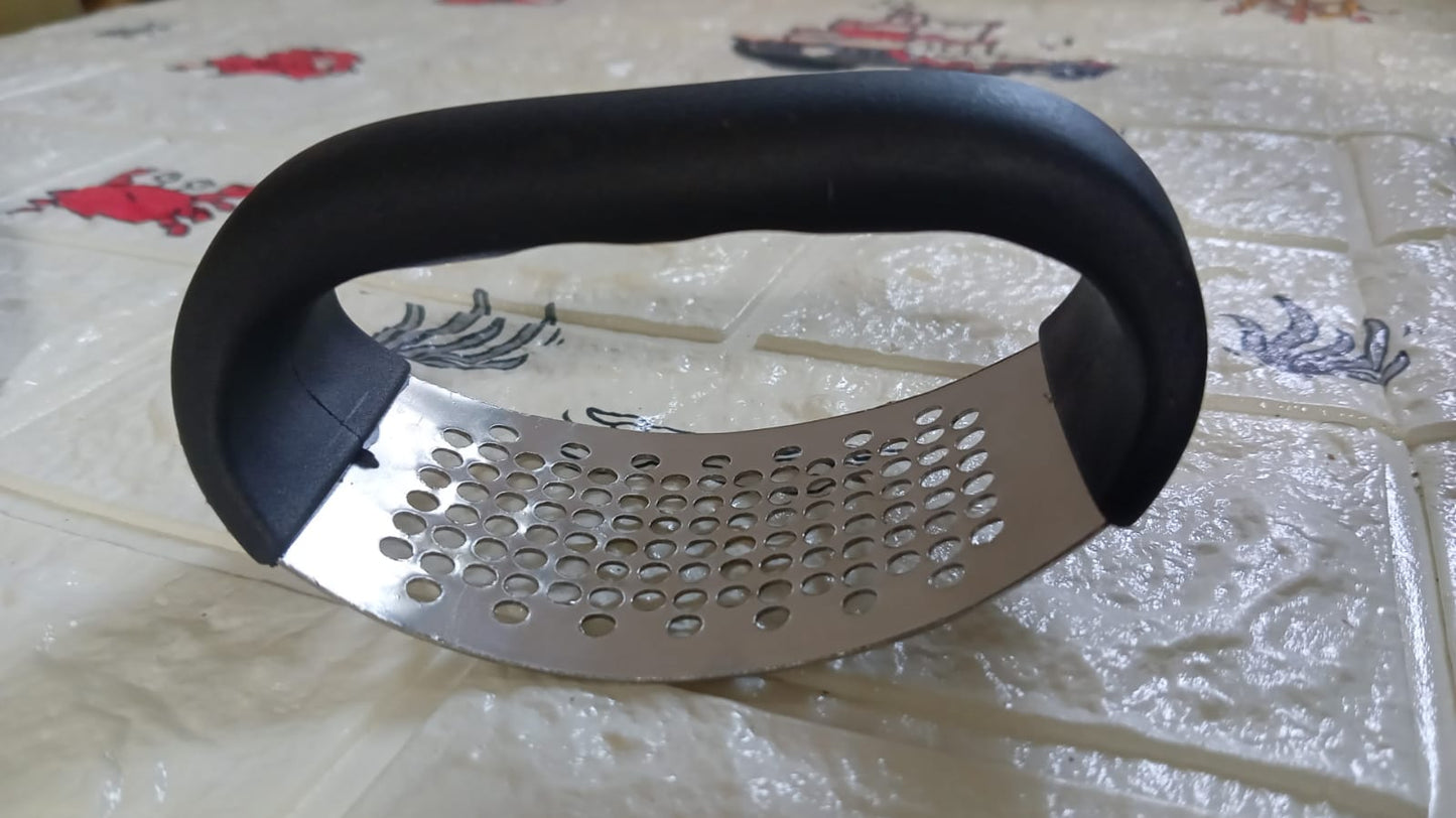 Your Brand garlic ginger crusher for cooking with a durable handle and stainless steel grater