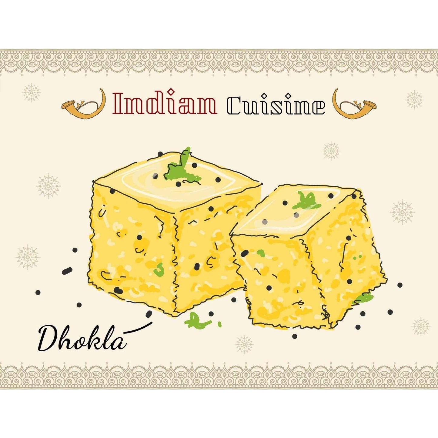 Authentic Gujarati dhokla flour for making soft and fluffy yellow dhokla snack, ideal for Indian cuisine