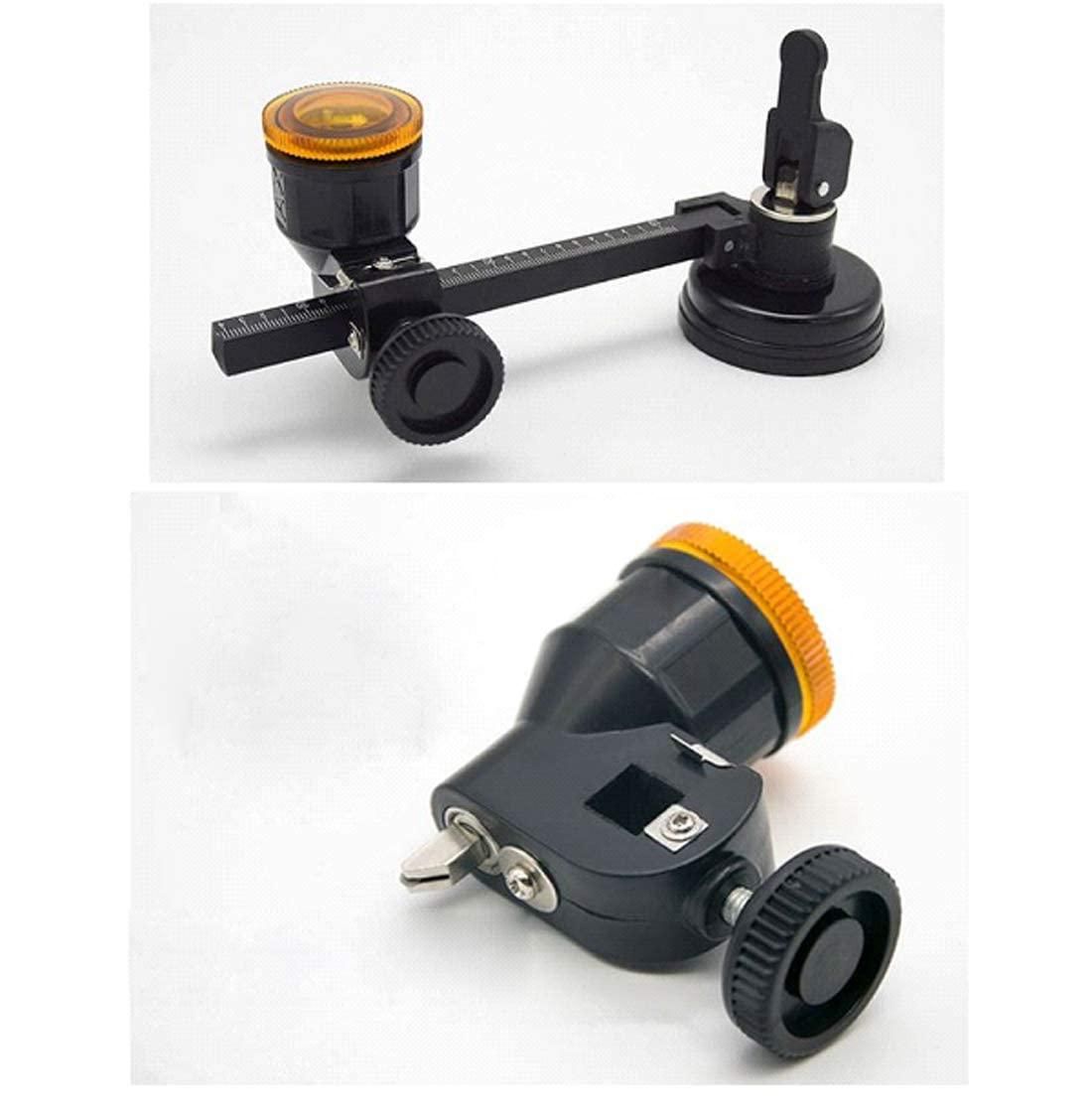 THE GIR FARMER glass compass cutter tool with adjustable arm and precision cutting blade for glass circles