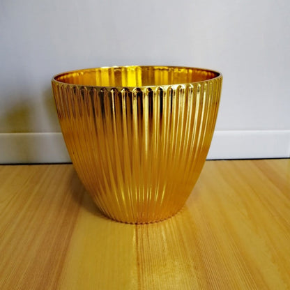 Plastic Flower Valencia (Pot) Home and Outdoor (1 Pc) Your Brand