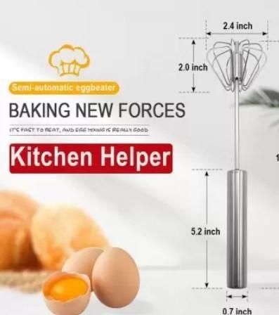 THE GIR FARMER hand whisk mixer for baking with stainless steel design and size dimensions