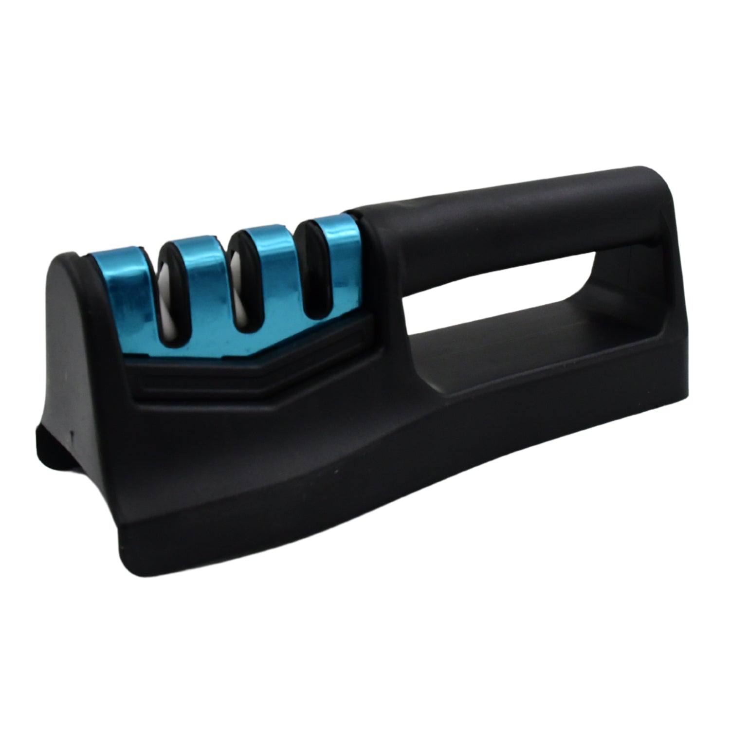 Your Brand handheld kitchen knife sharpener with ergonomic handle for easy sharpening