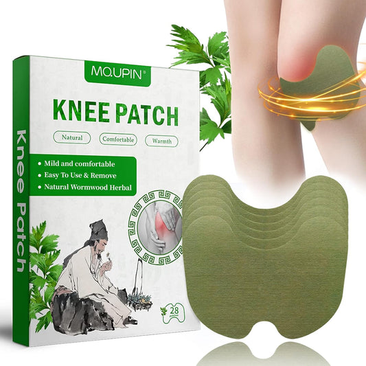 herbal knee pain relief patches offering natural warmth and comfort for effective knee support.