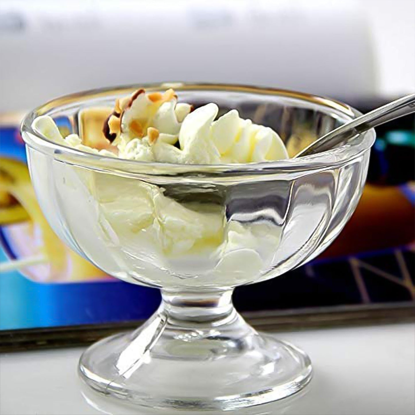 Premium Glass Ice Cream Dessert Bowl 6 Pc Set Your Brand