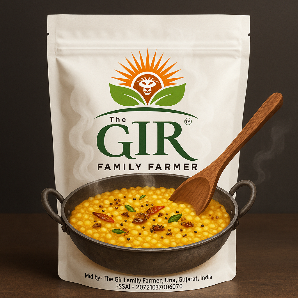 THE GIR FARMER Organic Chana Dal - Cooking Process