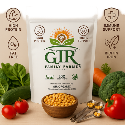 THE GIR FARMER Organic Chana Dal - Nutritional Benefits