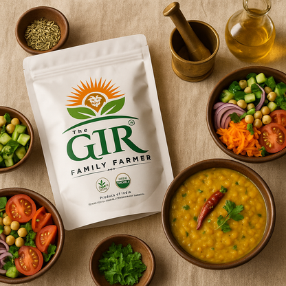 THE GIR FARMER Organic Chana Dal - Wellness Lifestyle