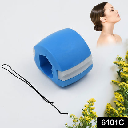 Your Brand jaw sculpting tool in blue for enhancing facial contours and reducing puffiness