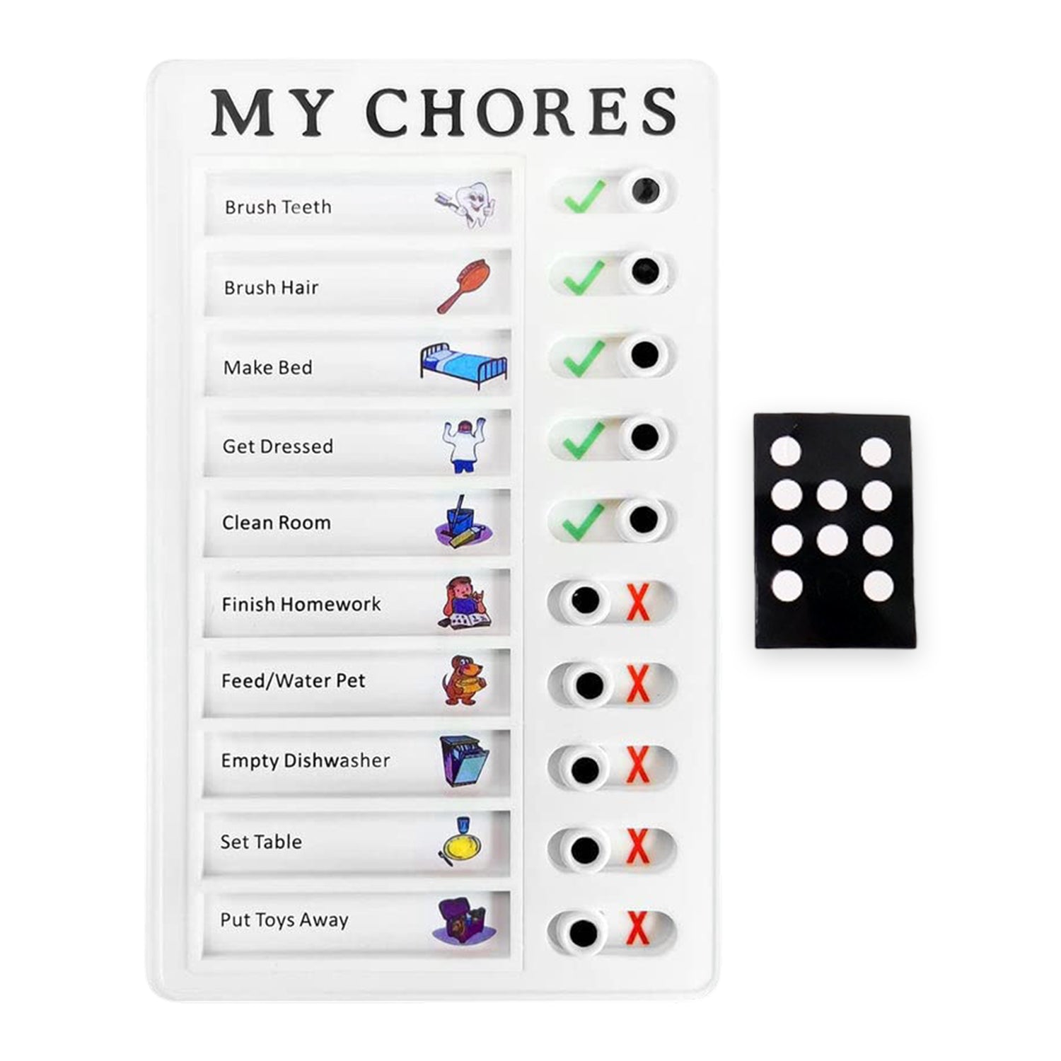 Your Brand kids chore chart board for organizing and tracking children's tasks and responsibilities