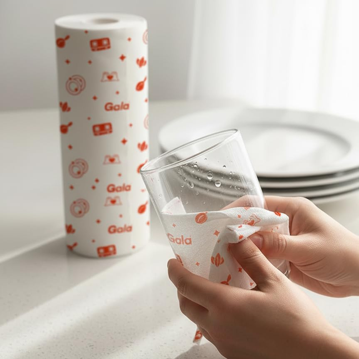 Reusable Kitchen Towel Roll (80 Sheet)