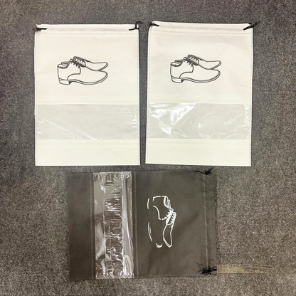 Travel Essentials Shoe Bags for Men and Women (44x32cm) - Pack Of 3pc