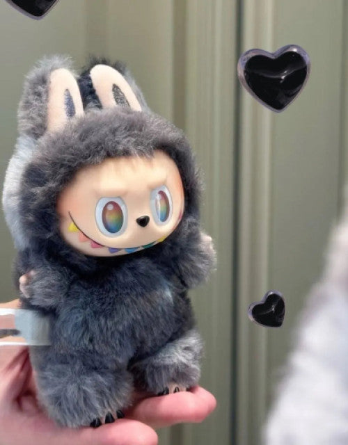 Labubu The Monsters toy for collectors by Dropdash featuring a plush furry character with colorful eyes and playful design