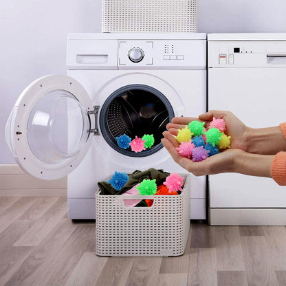Washing Machine Laundry Reusable Soft Spiky Balls (6 Pc) Your Brand