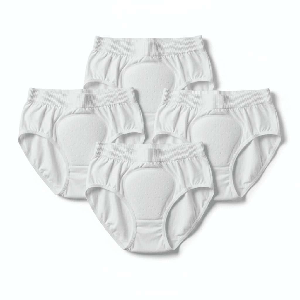 Disposable Period Panties for Women - 7 Pack Organic Cotton Blend