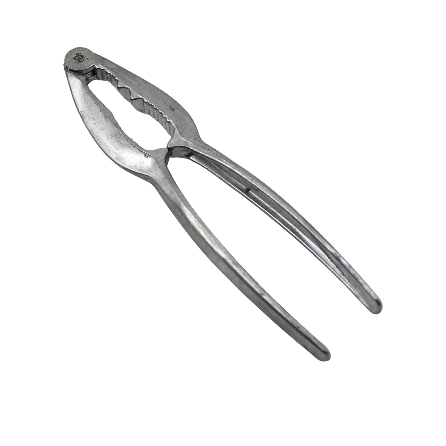Luxury stainless walnut cracker with ergonomic design for easy nut shelling