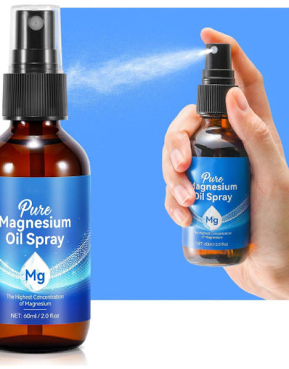 Dropdash Magnesium Oil Spray for Sleep in a 60ml bottle, promoting restful nights and relaxation.