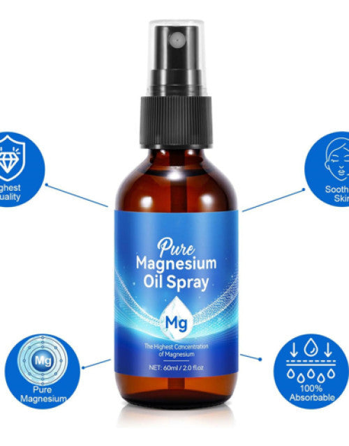 Dropdash Pure Magnesium Oil Spray for Sleep with 100% absorbable formula for relaxation and restful nights