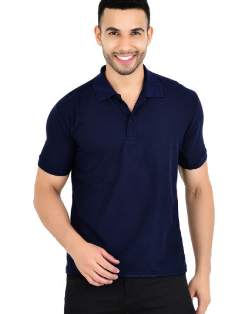 Dropdash men's multicolor polo t-shirt pack featuring a classic navy design suitable for casual wear