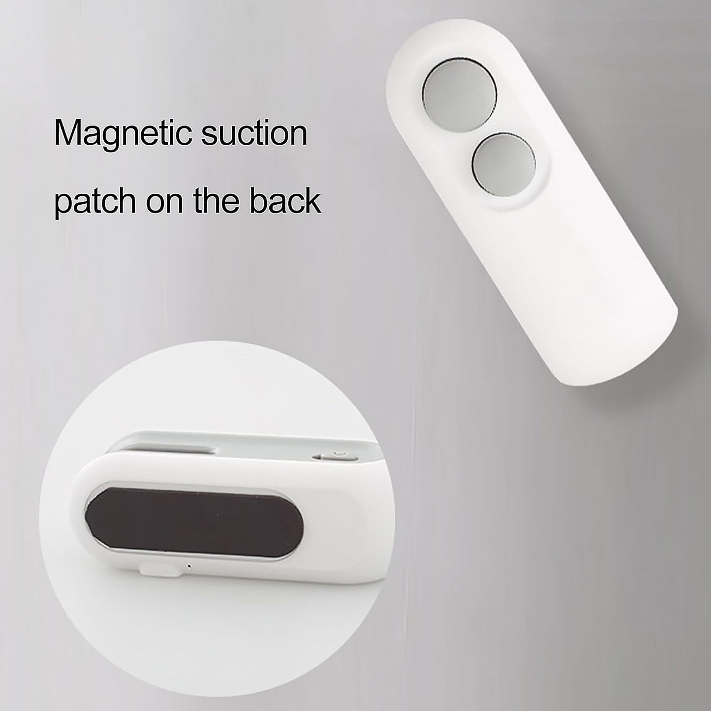 Magnetic mini bag sealer for snacks designed for easy food storage and freshness