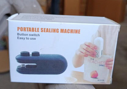 Your Brand Portable Sealing Machine with Button Switch, ideal mini bag sealer for snacks