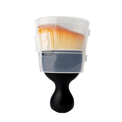 Mini car interior cleaning brush with soft bristles for effective dust removal in tight spaces