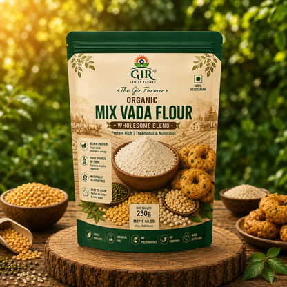 Organic Mix Vada Flour - Wholesome Blend