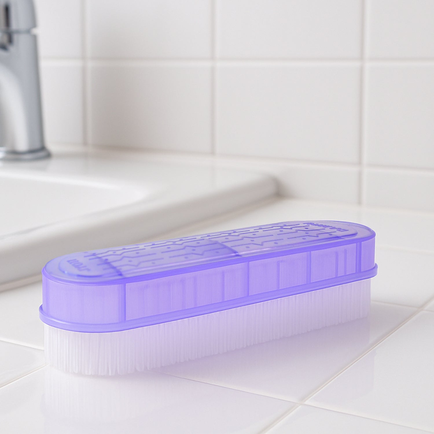 Multipurpose laundry brush designed for cleaning tough stains and grime efficiently