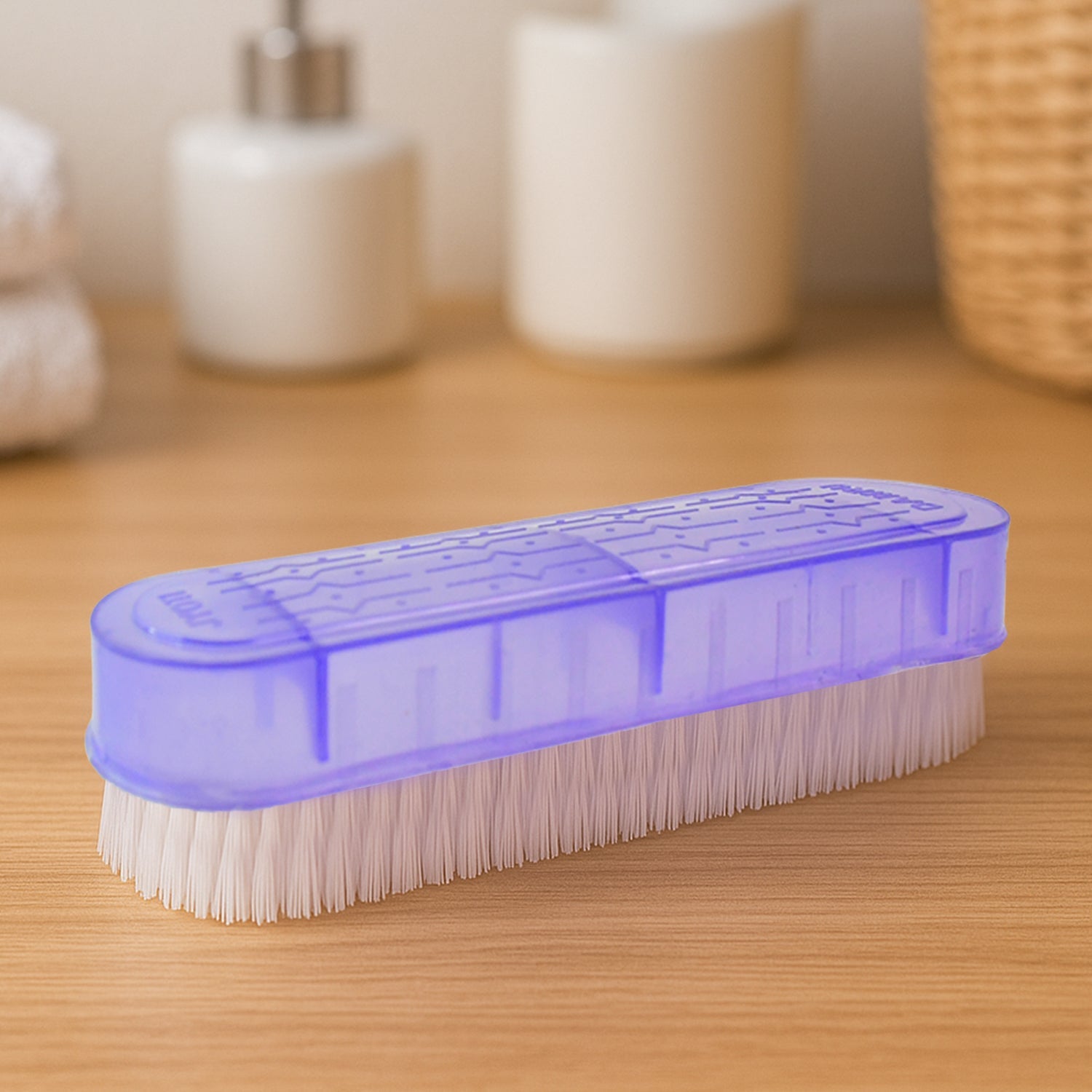 Multipurpose laundry brush with sturdy bristles for effective cleaning and scrubbing