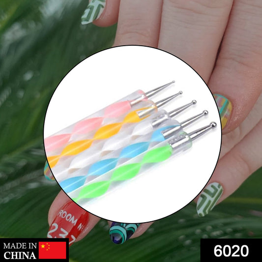 Colorful nail art pen set for women featuring four twist design tools for creative nail designs