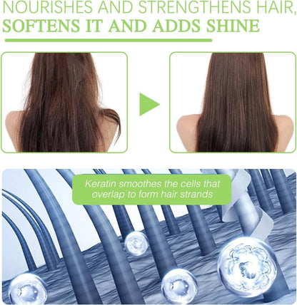 Natural rosemary oil for hair growth, nourishing and strengthening hair while adding shine and softness