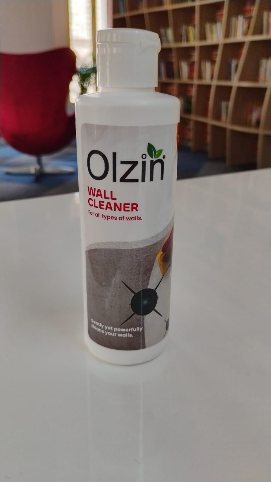 Olzin wall cleaner bottle suitable for all types of walls, organic wall cleaner pack of 2
