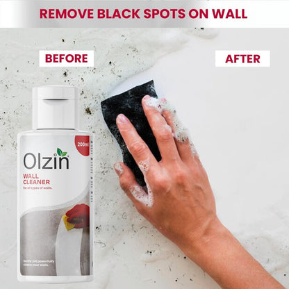 Olzin organic wall cleaner pack of 2 for removing black spots on all types of walls