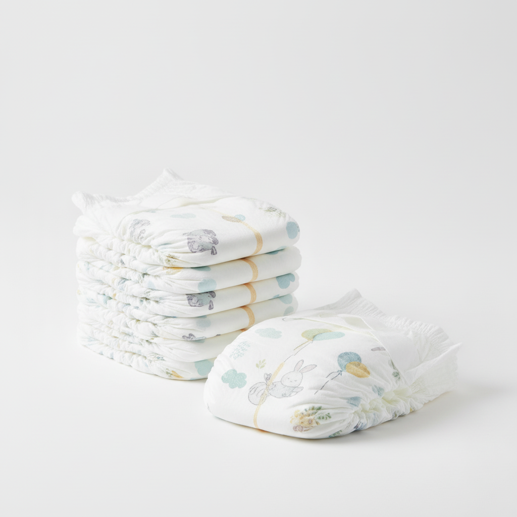The Gir Farmer Affordable Baby Diapers XL - 50 Pcs