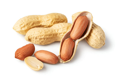 Organic raw peanuts with shells and split kernels from THE GIR FARMER sing dana product