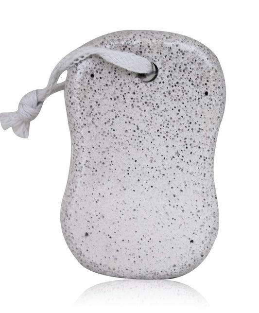 Wukusy oval foot scrubber stone with natural texture for gentle foot exfoliation