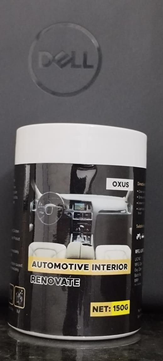 Pack of 2 Oxus Automotive Interior Cleaner for effective car interior cleaning and renovation