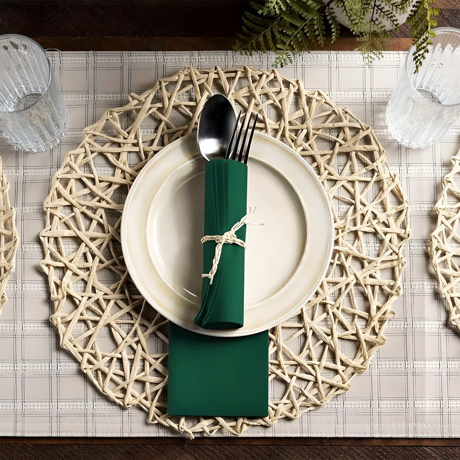 Disposable Paper Napkins Approx 100 Pcs Your Brand