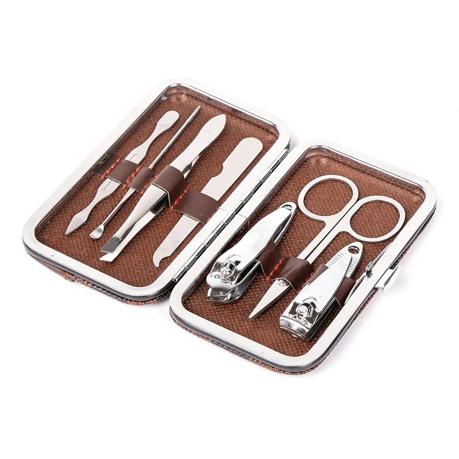 Your Brand Pedicure Manicure Kit for Women with Precision Tools in Elegant Case